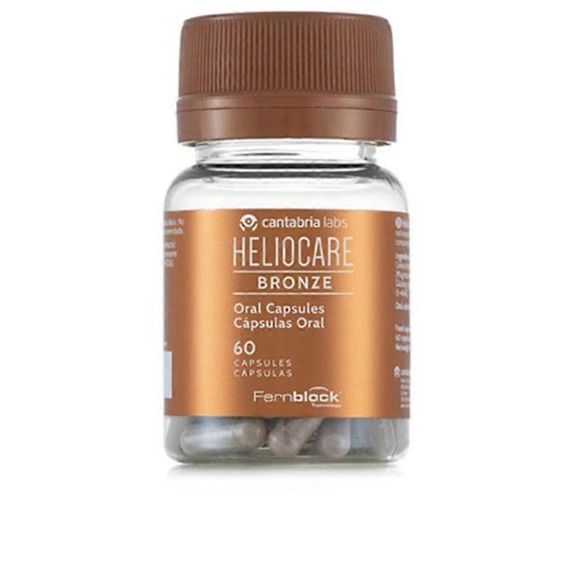 Фотозахист для прискорення засмаги Бронза Heliocare Cantabria 60 капсул