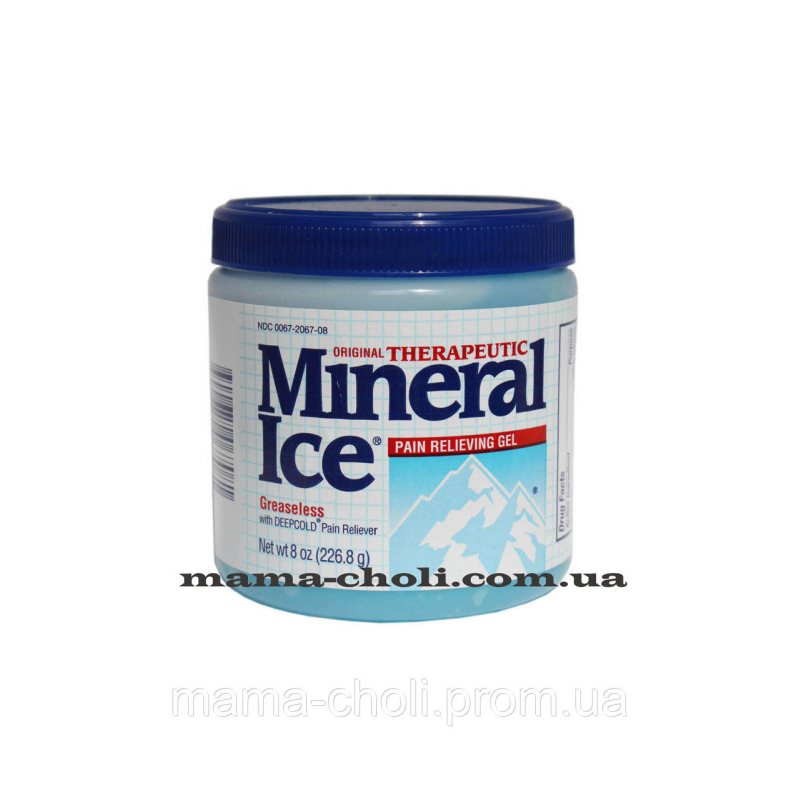 Лікувальний знеболювальний гель Mineral Ice Лікувальний знеболювальний гель Mineral Ice