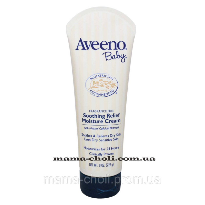 Дитячий заспокійливий зволожувальний крем Aveeno