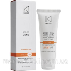 Сонцеахисний зволожувальний крем SPF 50 Solar Zone Dr.Kadir