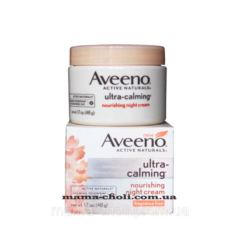 Поживний нічний крем Ultra-Calming Aveeno Поживний нічний крем Ultra-Calming Aveeno