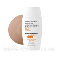Тонувальний сонцезахисний крем Melan 130+ Pigment Control SPF 50 Mesoestetic