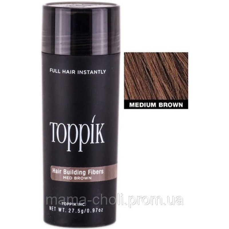 Камуфляж для волосся Класичний коричневий Toppik