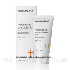 Зволожувальний сонцезахисний крем SPF 50 Mesoestetic