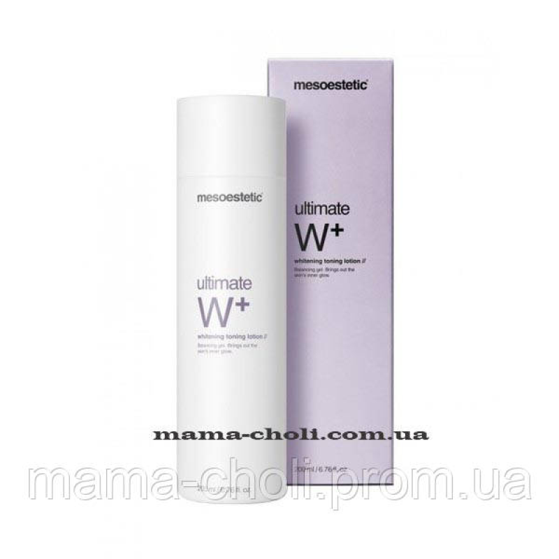 Висвітлювальний тонізувальний лосьйон Ultimate W+ Mesoestetic