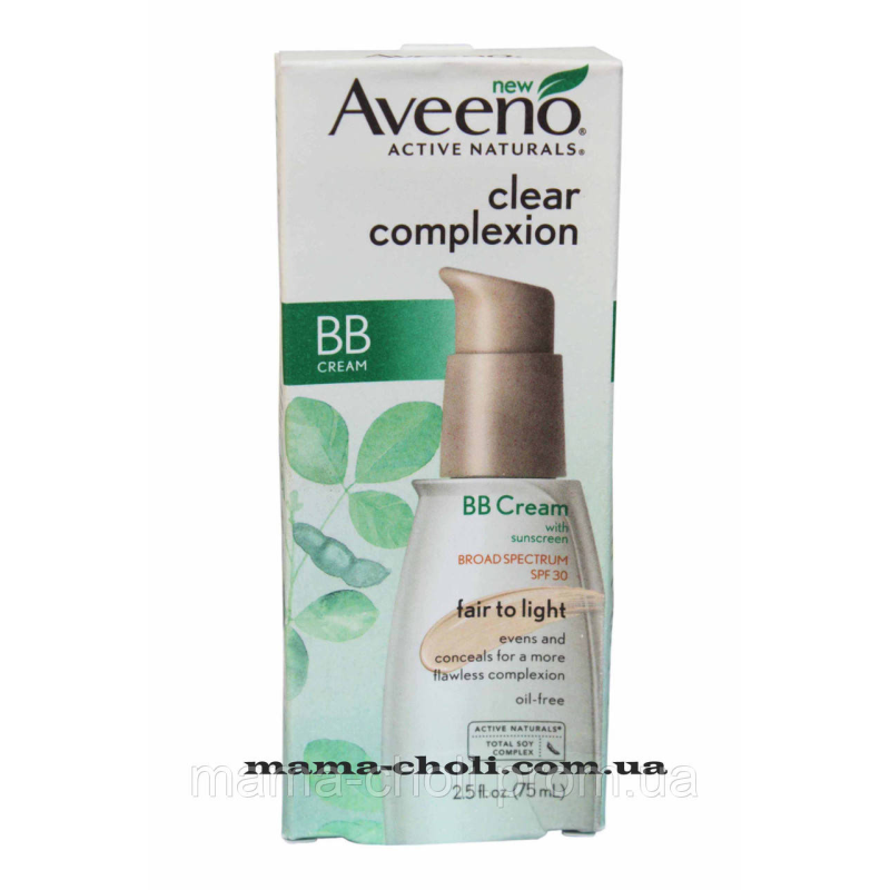 Тонувальний зволожувальний BB-крем SPF 30 Clear Complexion Aveeno Тонувальний зволожувальний BB-крем SPF 30 Clear Complexion Aveeno