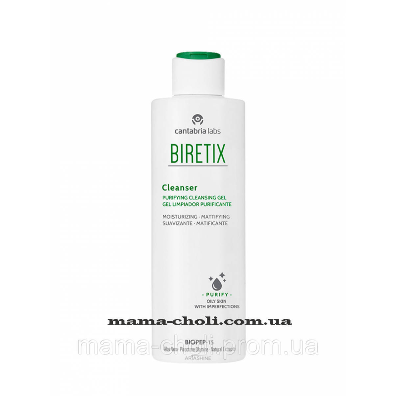 Очисний гель для шкіри з акне Biretix Cantabria