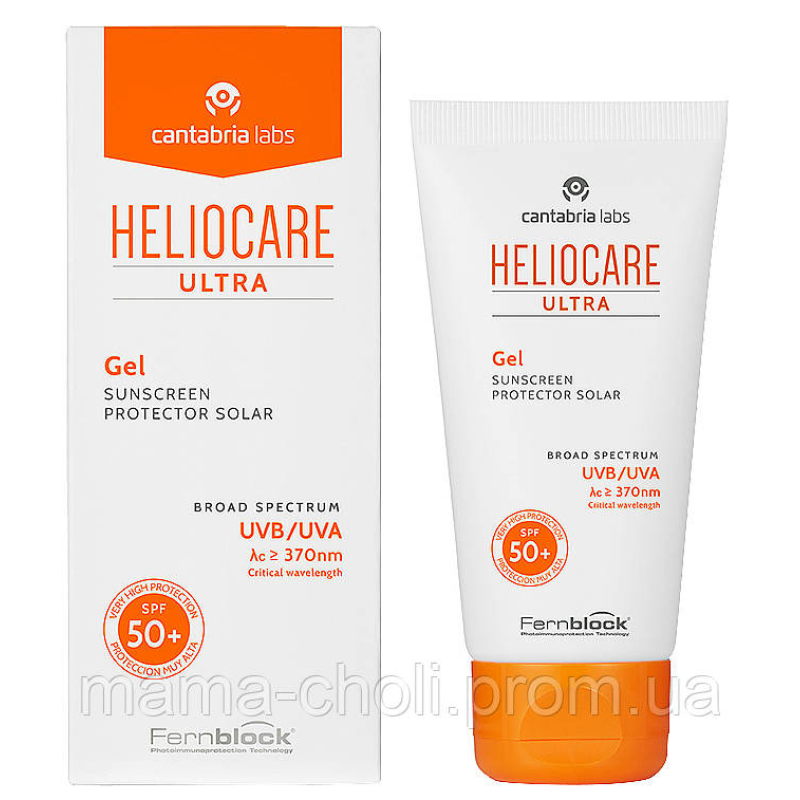 Сонцезахисний гель SPF 50 для комбінованої та жирної шкіри Heliocare Cantabria 50 мл. Сонцезахисний гель SPF 50 для комбінованої та жирної шкіри Heliocare Cantabria 50 мл.