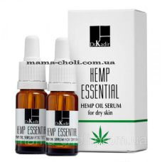 Олія-сироватка з екстрактом Каннабісу для сухої шкіри Hemp Essential Dr.Kadir