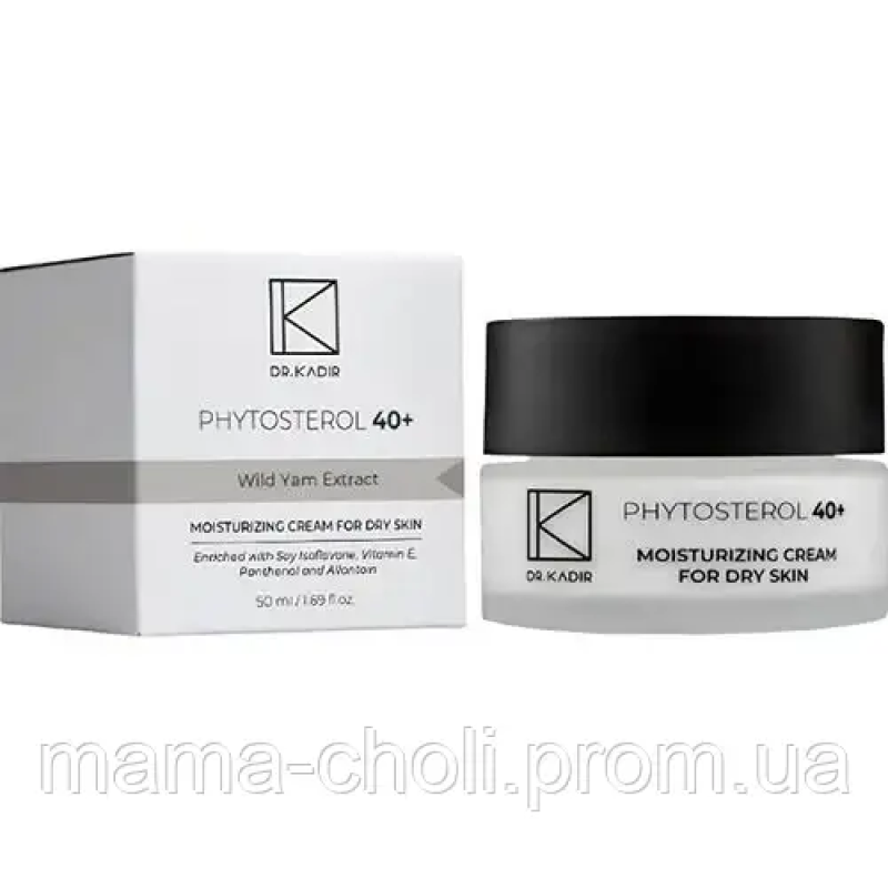 Зволожувальний крем для сухої шкіри Phytosterol 40+ Dr.Kadir