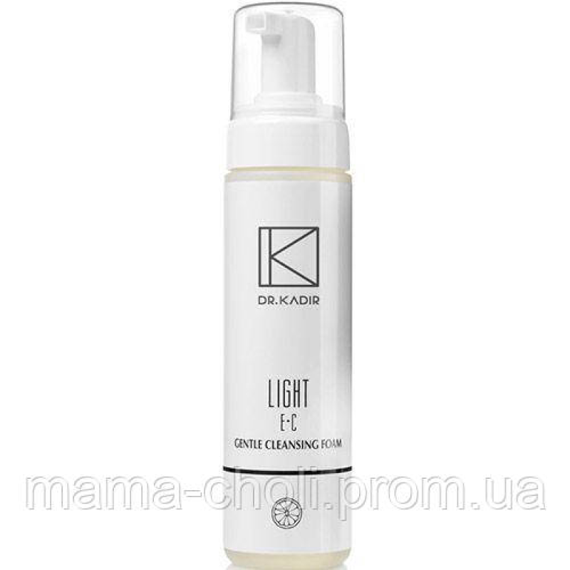Очисна пінка з вітамінами Light E+C Dr.Kadir