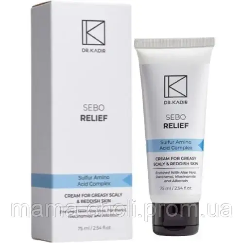 Крем для жирної шкіри Sebo-Relief Dr.Kadir