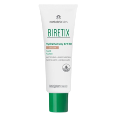 Матуючий флюїд з тоном для шкіри з акне SPF 30 Biretix Cantabria 50 мл.